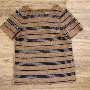 Tory Burch Sequin Top